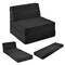 Flocking Sofa Bed Mattress with Sponge Filling and Magic Stick